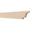 Ekena Millwork 2in. W x 6in. H x 36in. L Newport Woodgrain TimberThane Rafter Tail, Primed Tan RFTUR02X06X36NEWRCPR - alternate 1